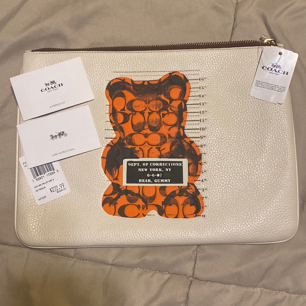 Coach Vandal Gummy Bear Clutch